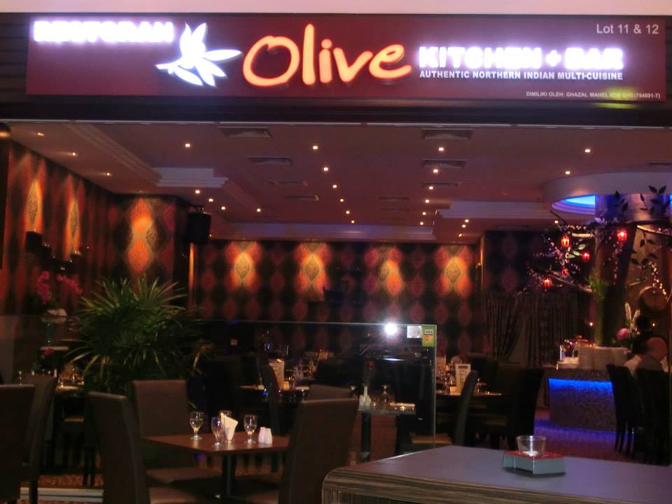 olive kitchen bar puteri harbour menu