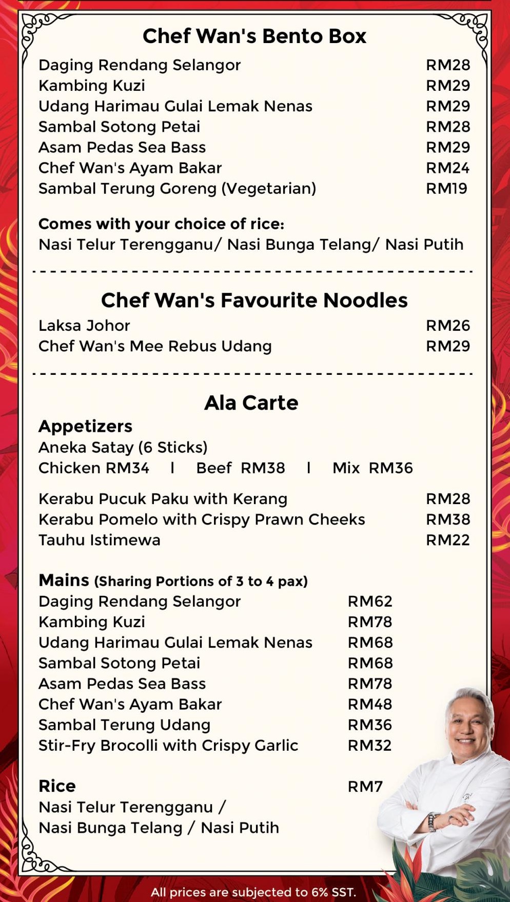 Wan delivery chef