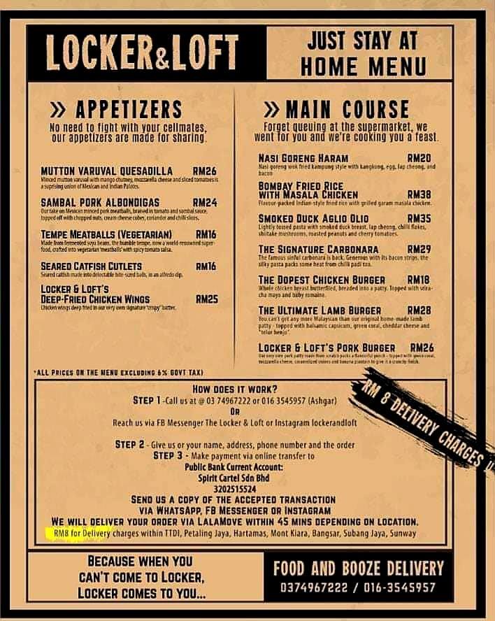 The Locker Loft Takeaway Vmo