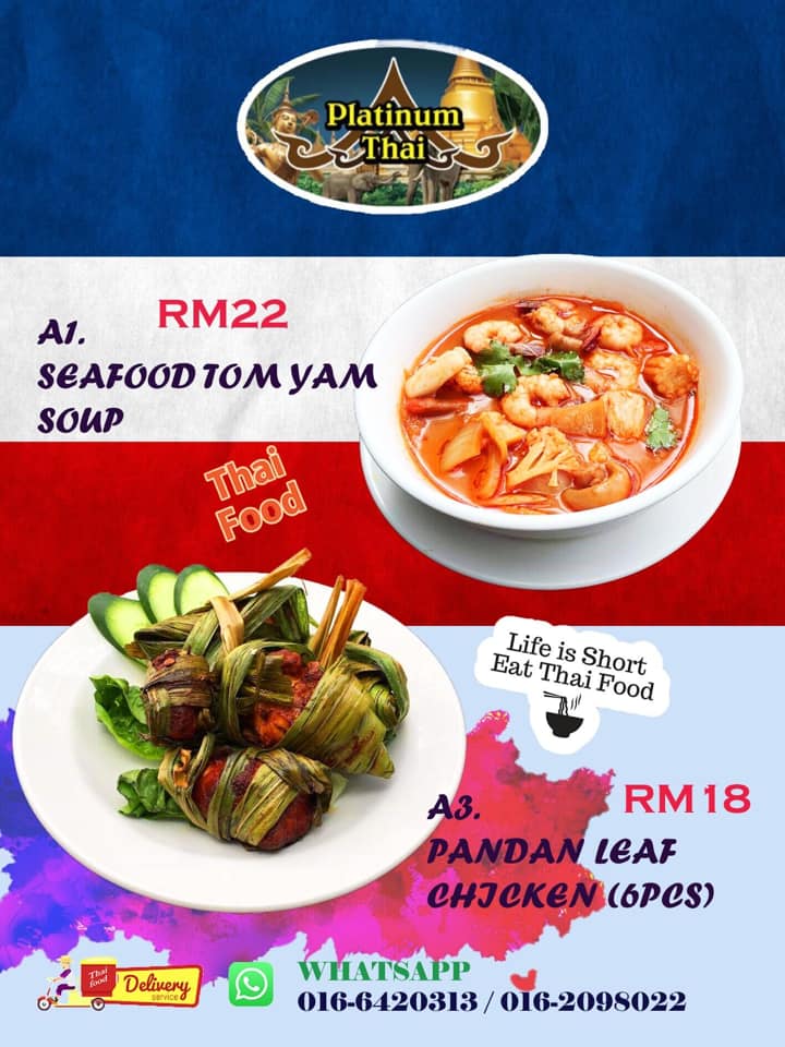 Platinum Thai Food Delivery Service | VMO