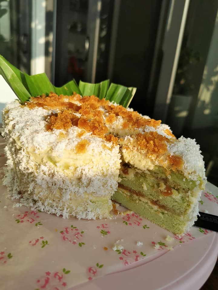 Ondeh 蛋糕 ondeh 【食谱分享】斑斓椰糖椰丝蛋糕 Coconut